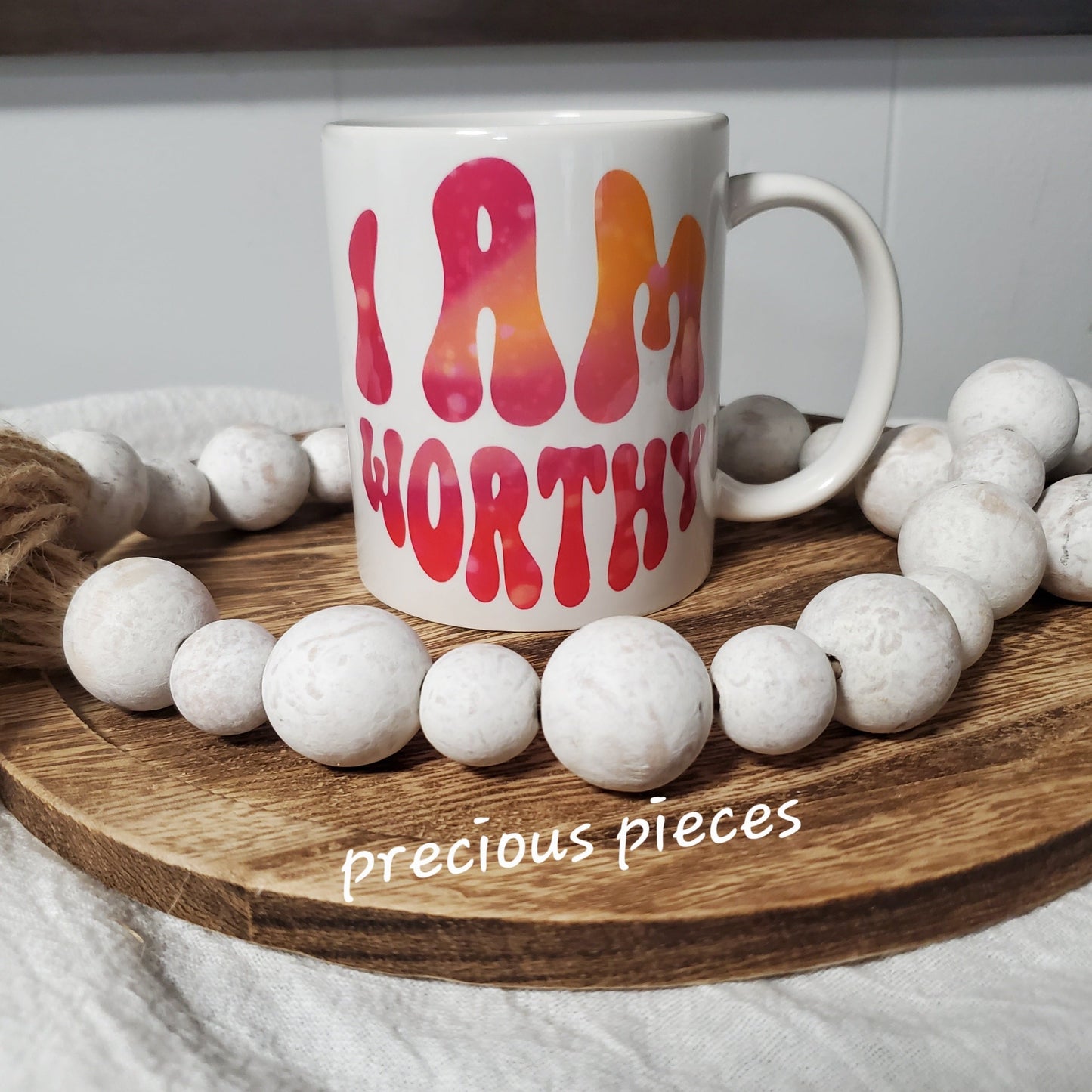 I Am Worthy Mug