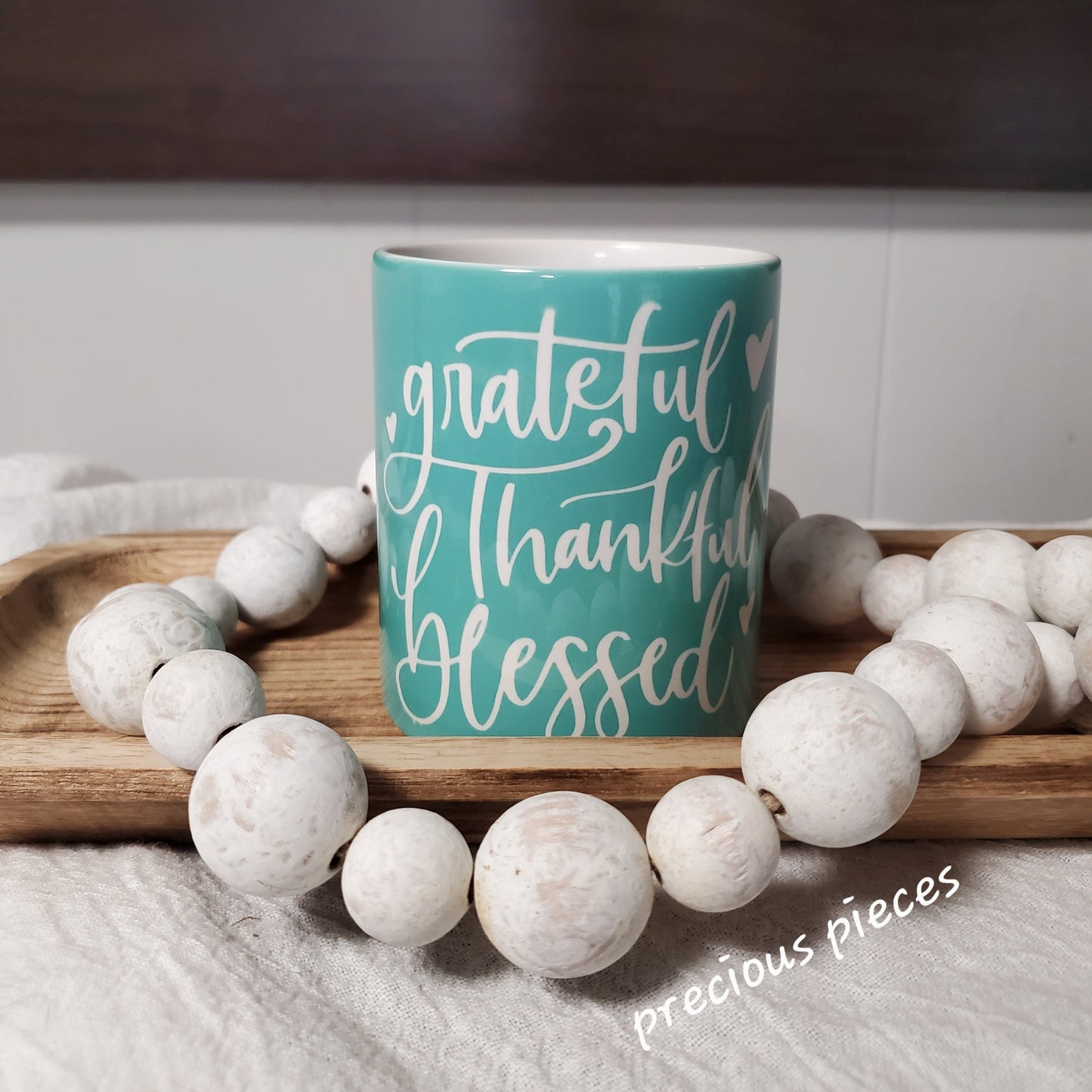 Grateful Thankful Blessed Mug