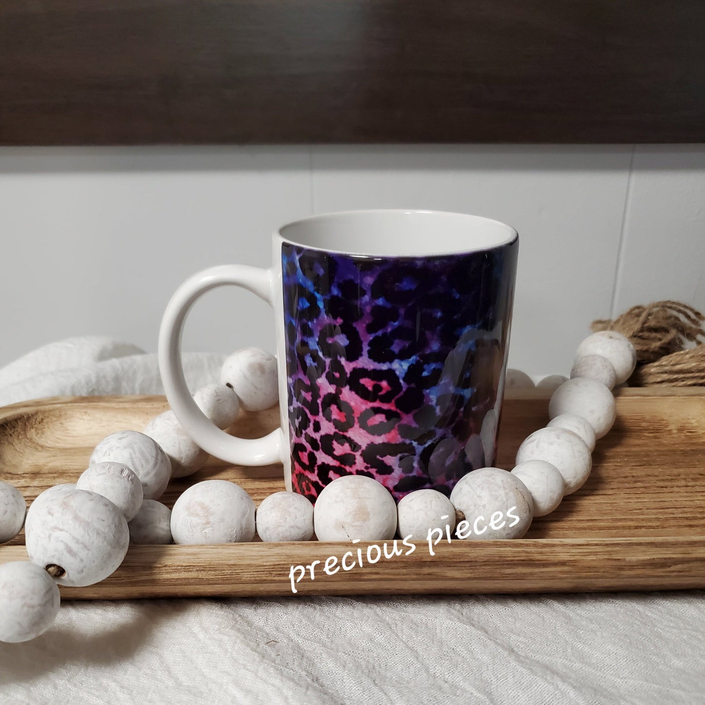 Colorful Cheetah Print Mug