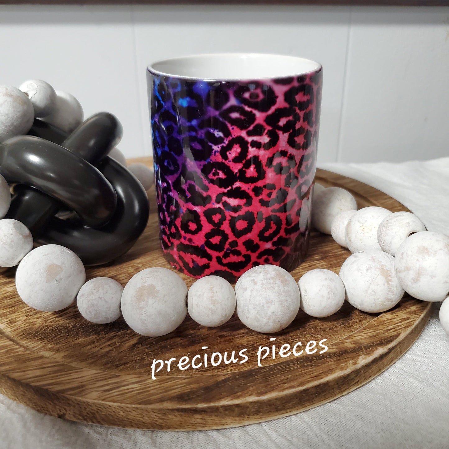 Colorful Cheetah Print Mug