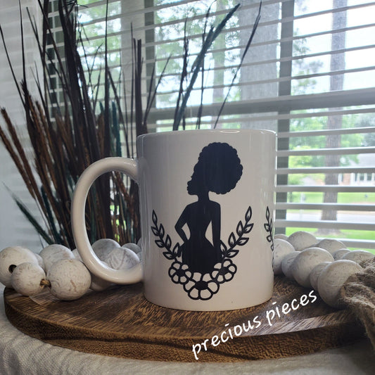 Woman's Silhouette Mug