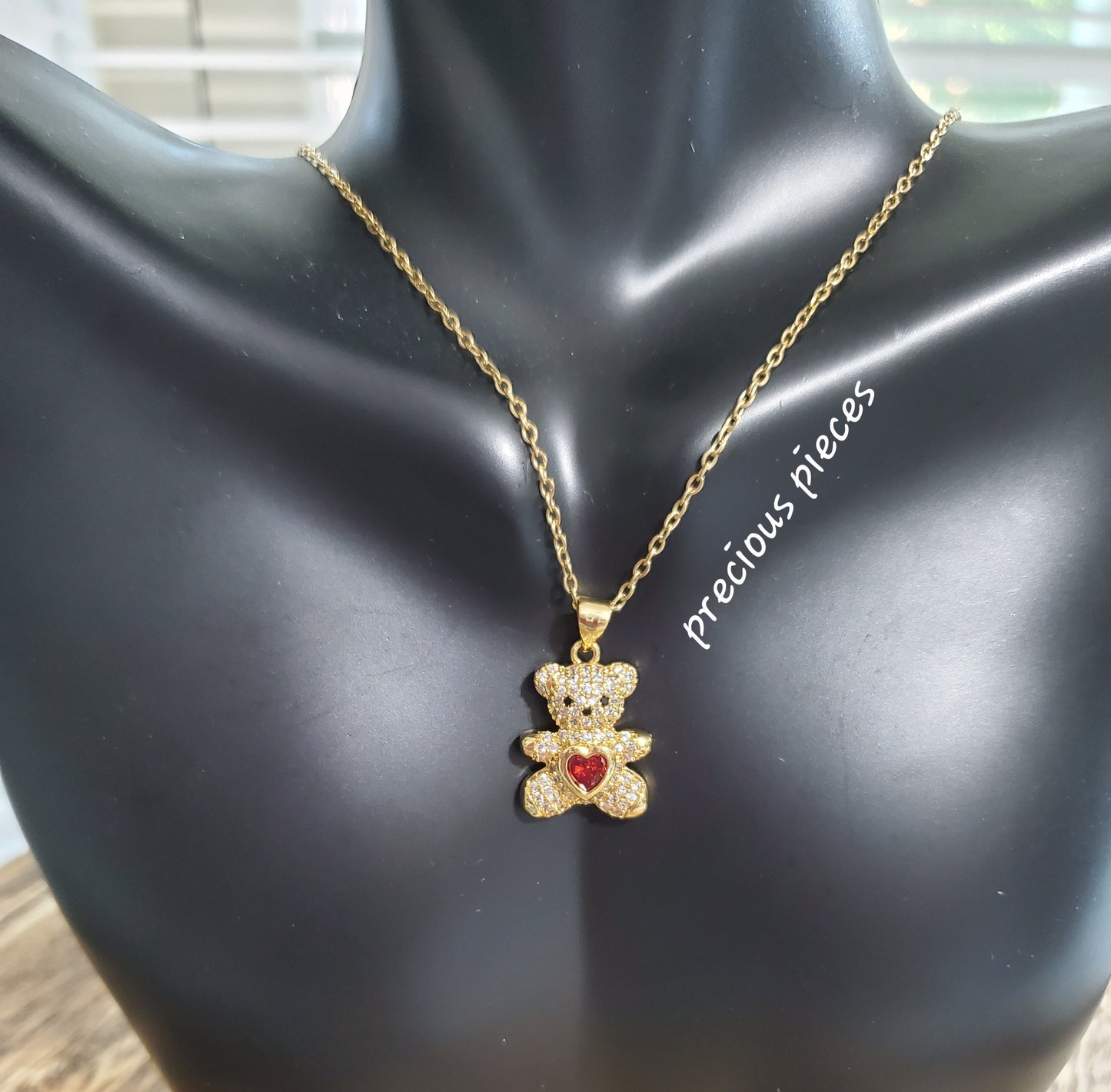 Sweet Love Bear Necklace