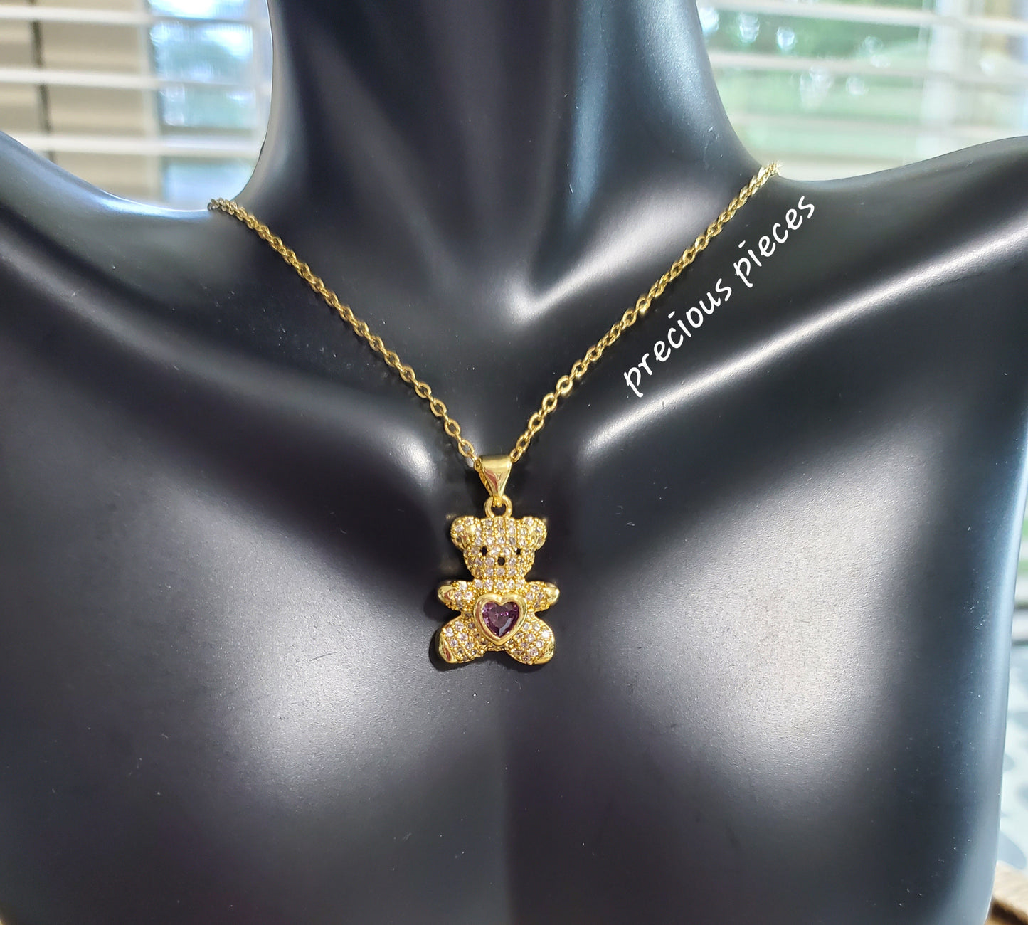 Sweet Love Bear Necklace