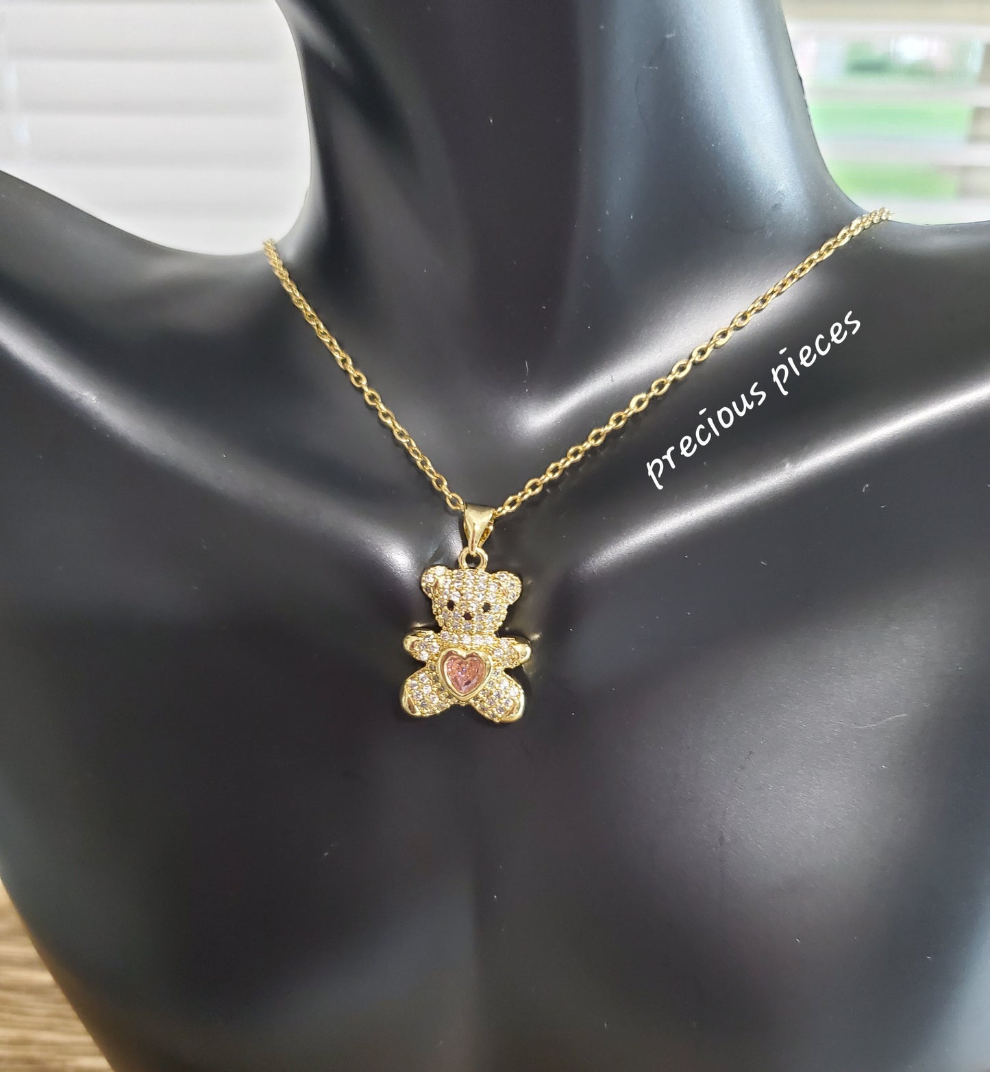 Sweet Love Bear Necklace