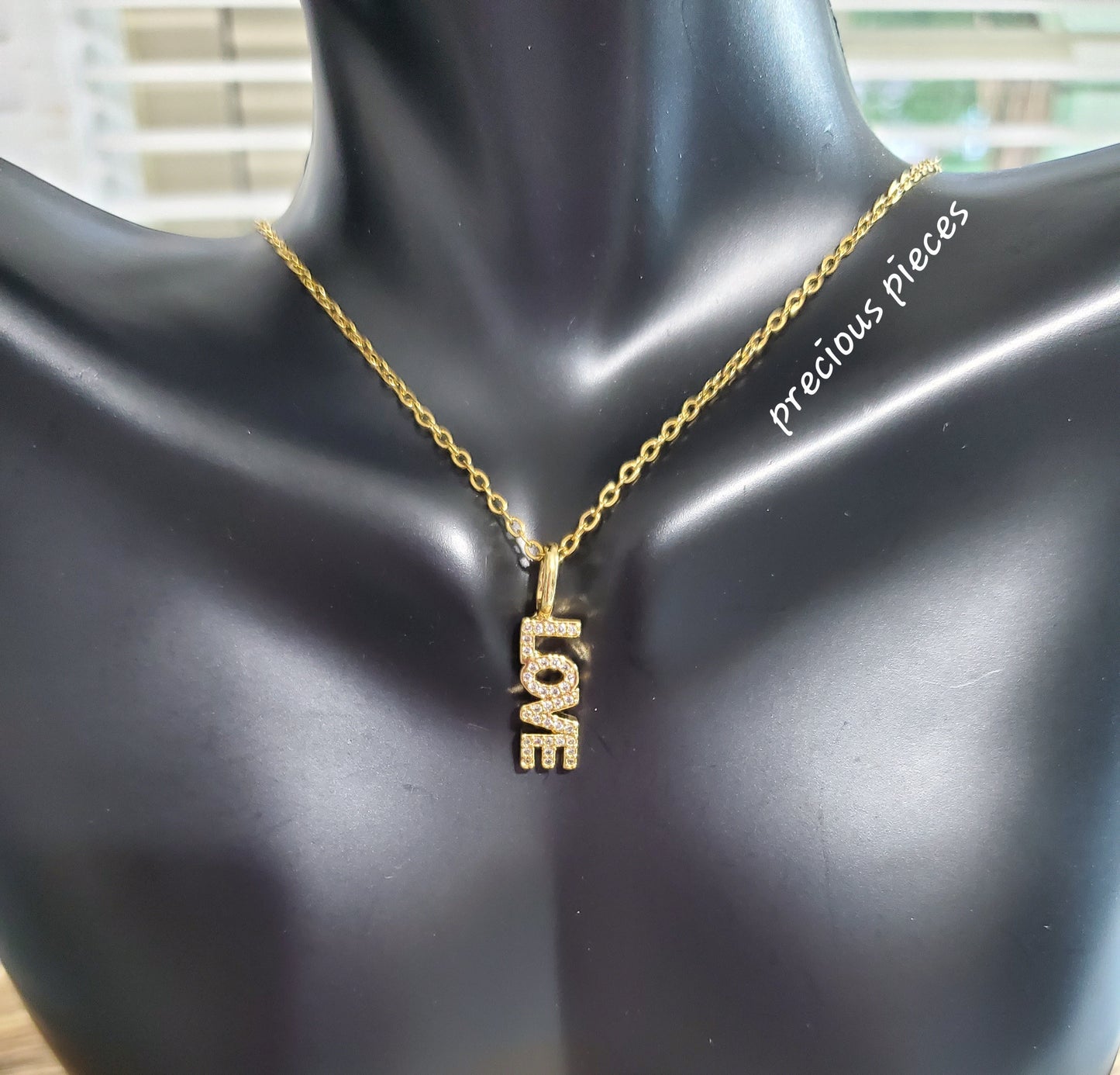 Say It with "Love" Necklace