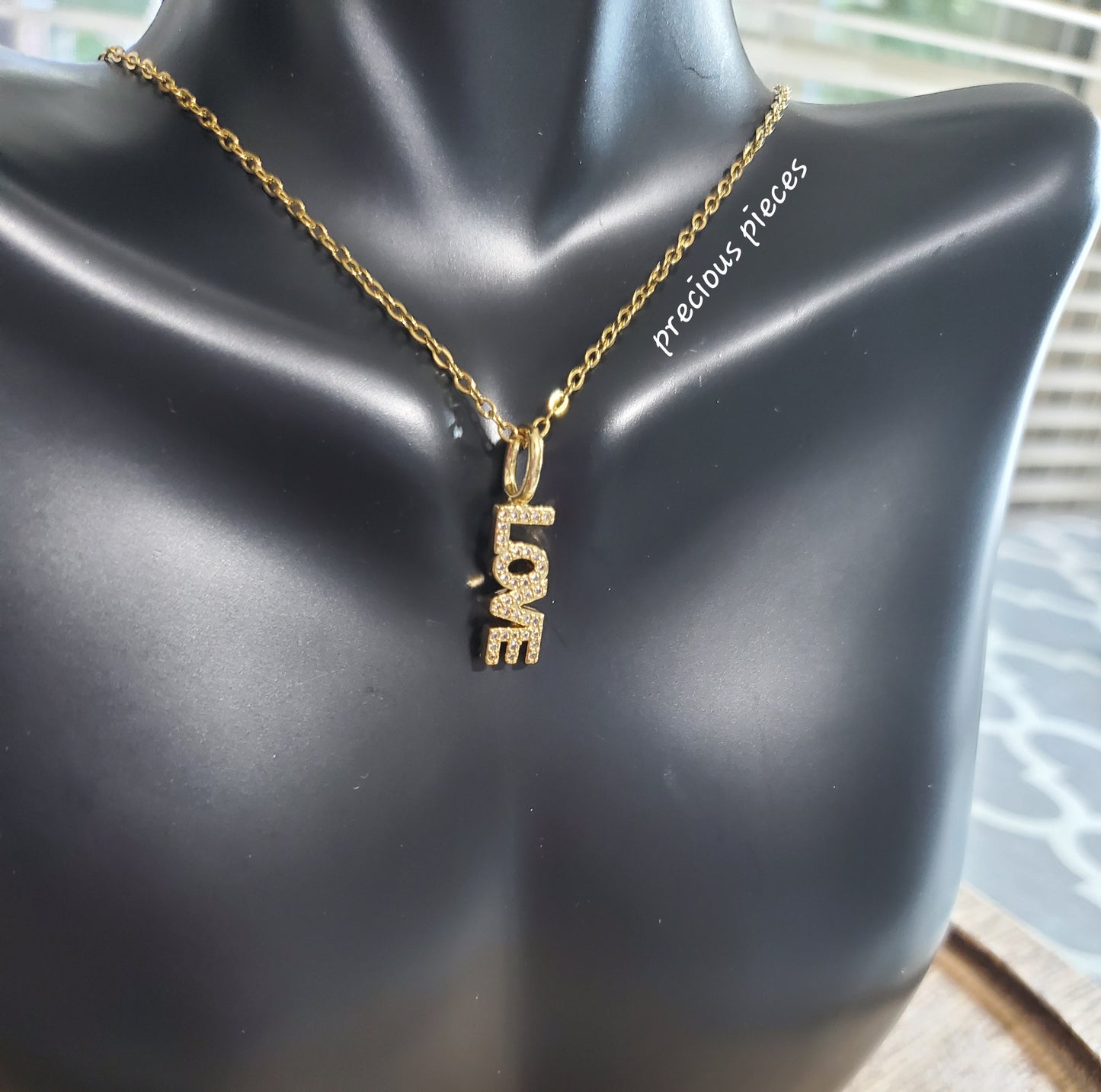 Say It with "Love" Necklace