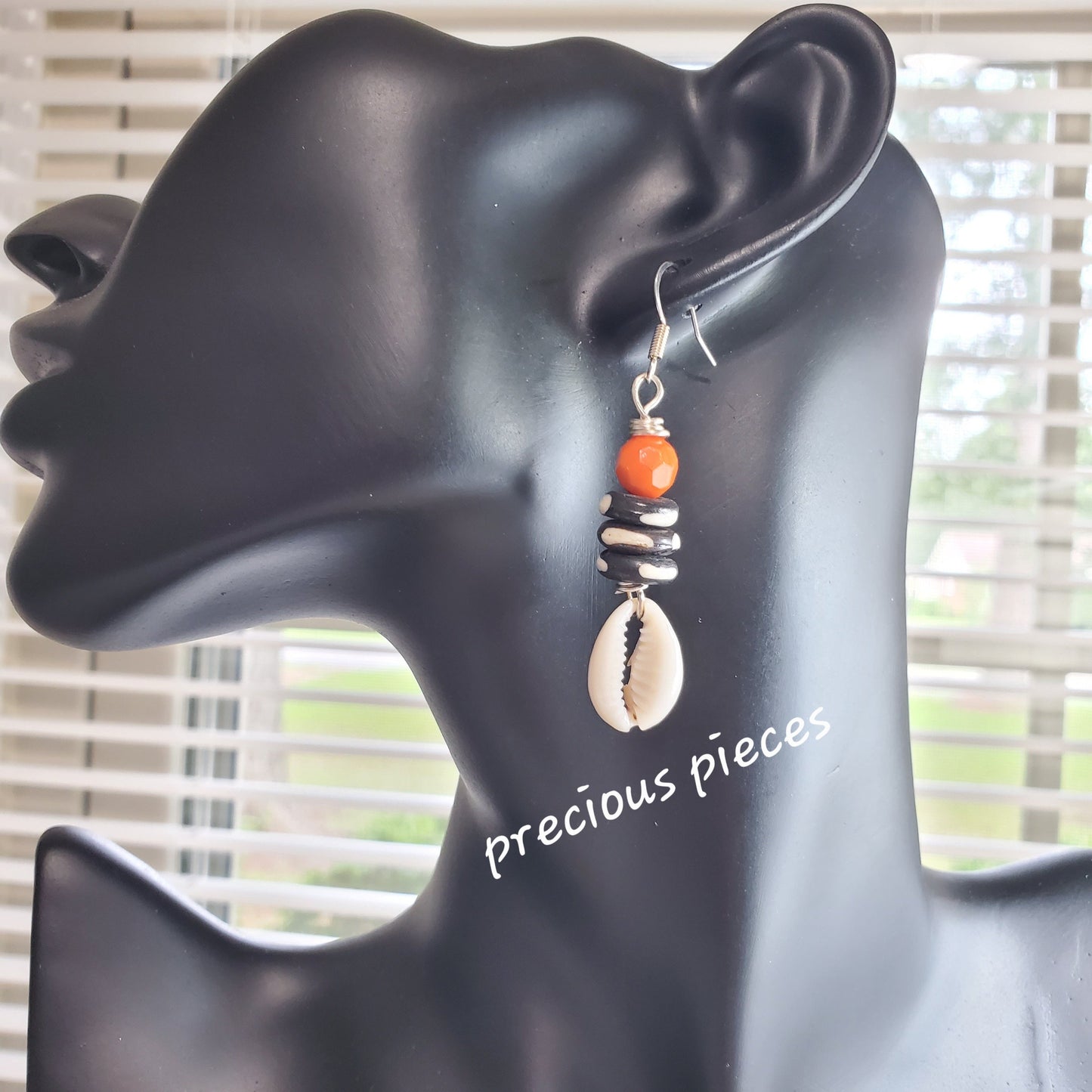 Cowrie Shell Earrings (Click picture for more options)