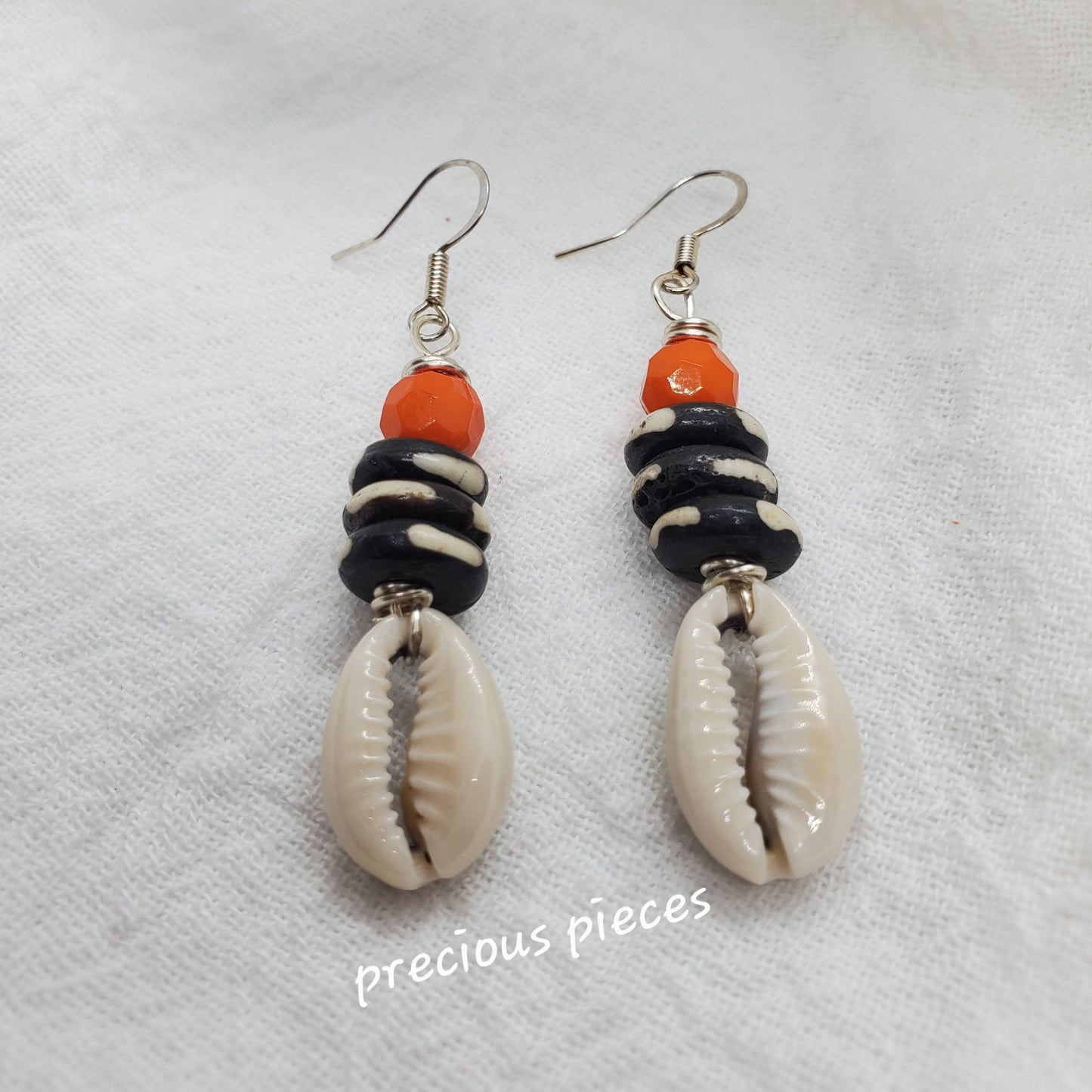 Cowrie Shell Earrings (Click picture for more options)