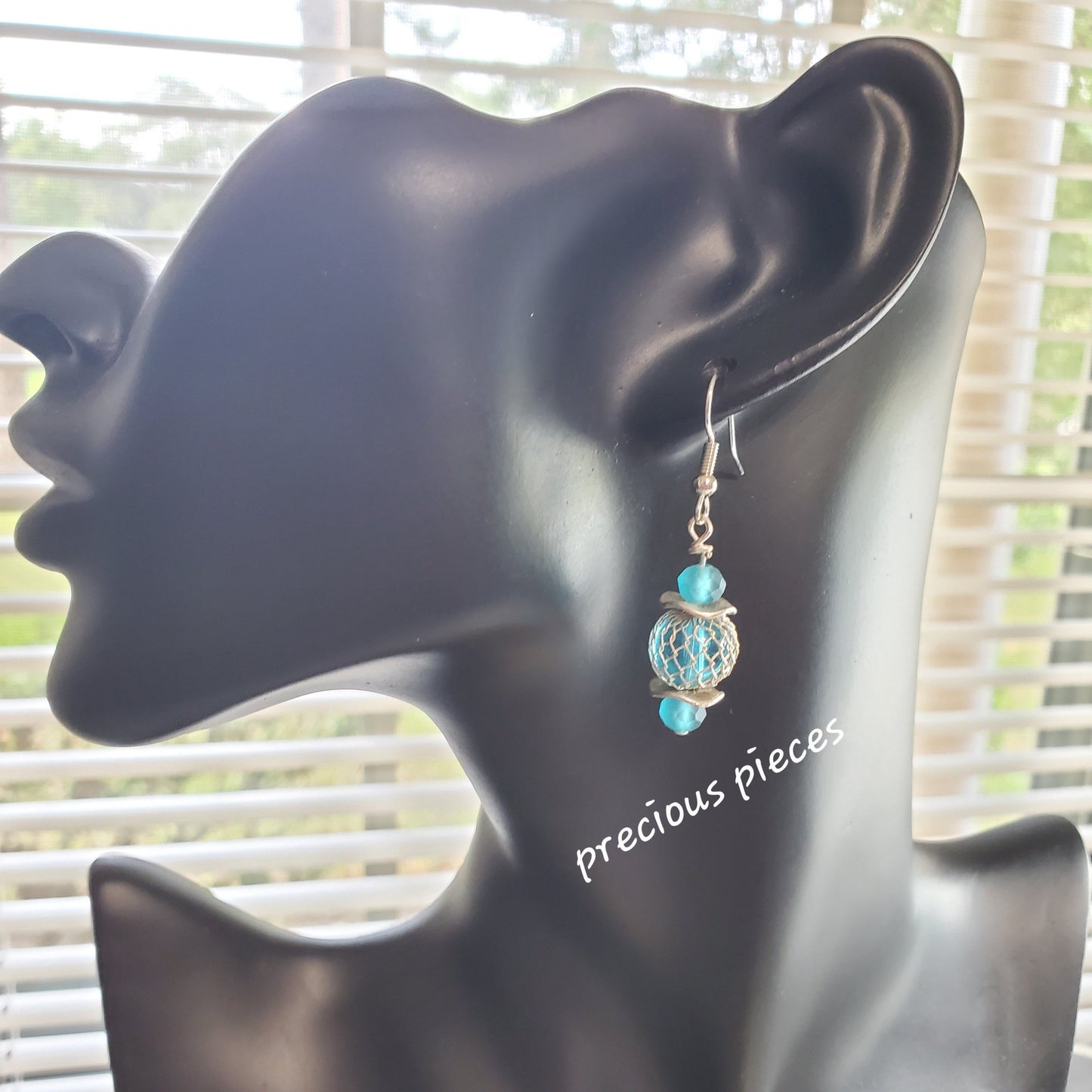 Aqua Net Earrings