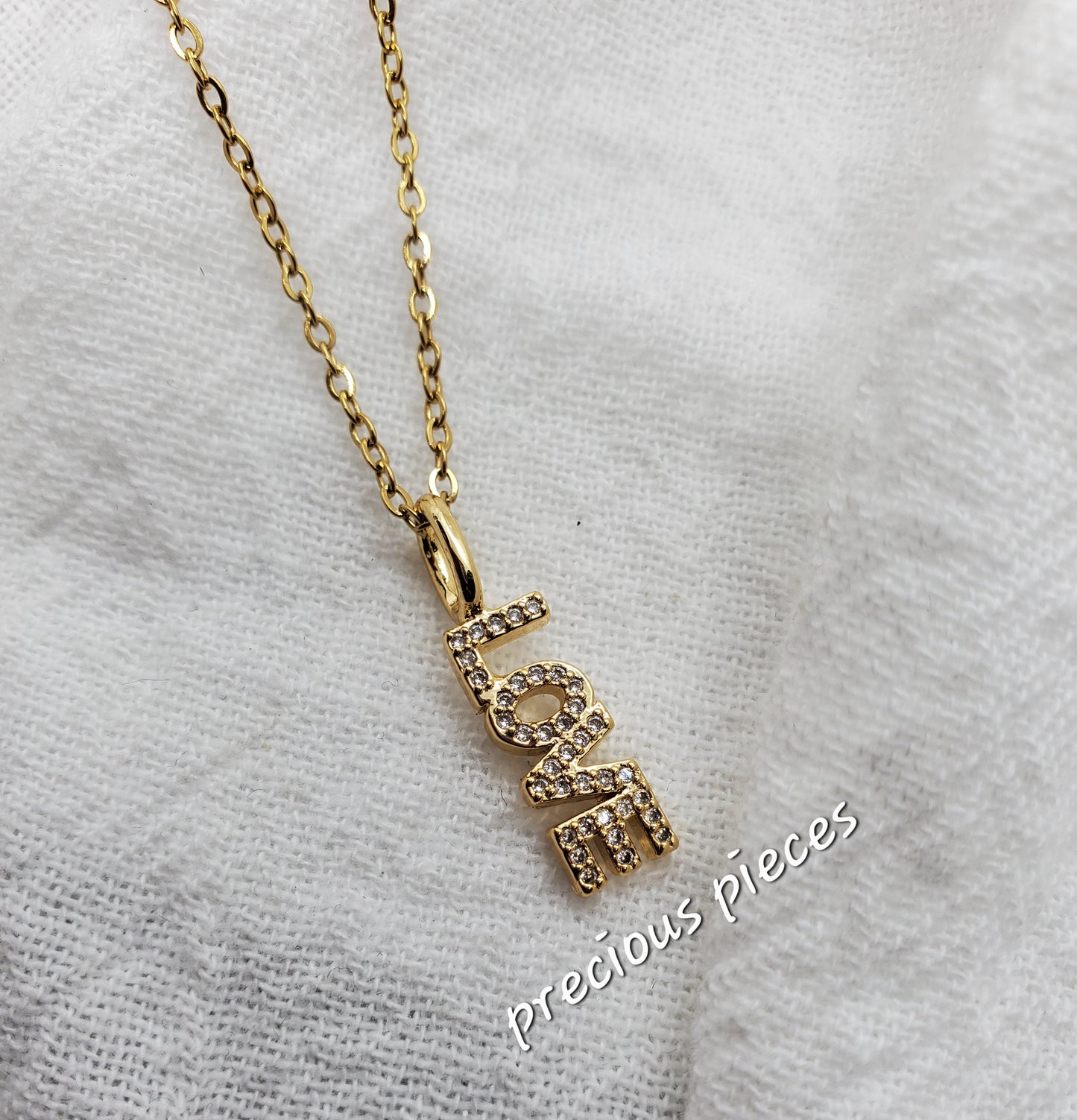 Say It with "Love" Necklace