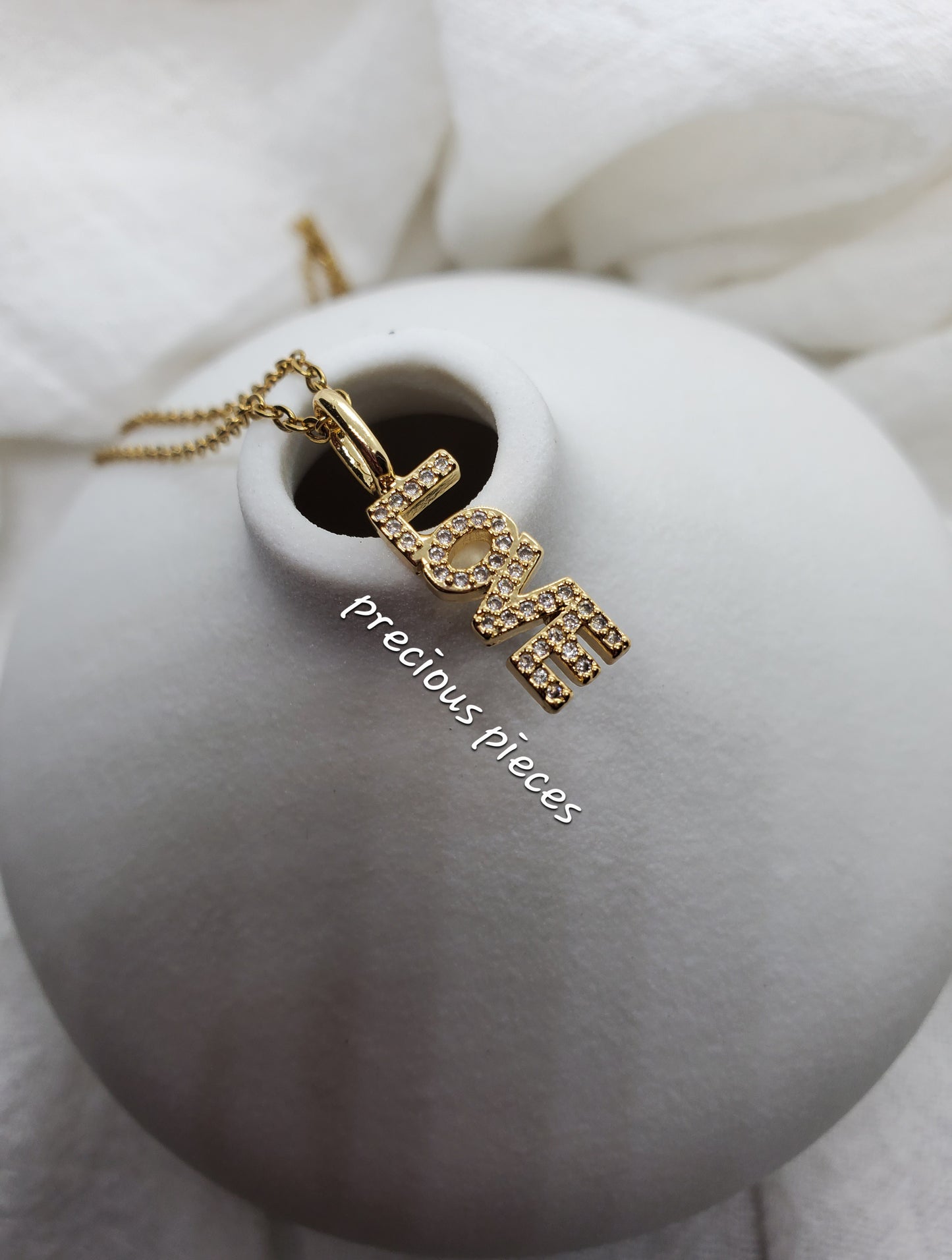 Say It with "Love" Necklace