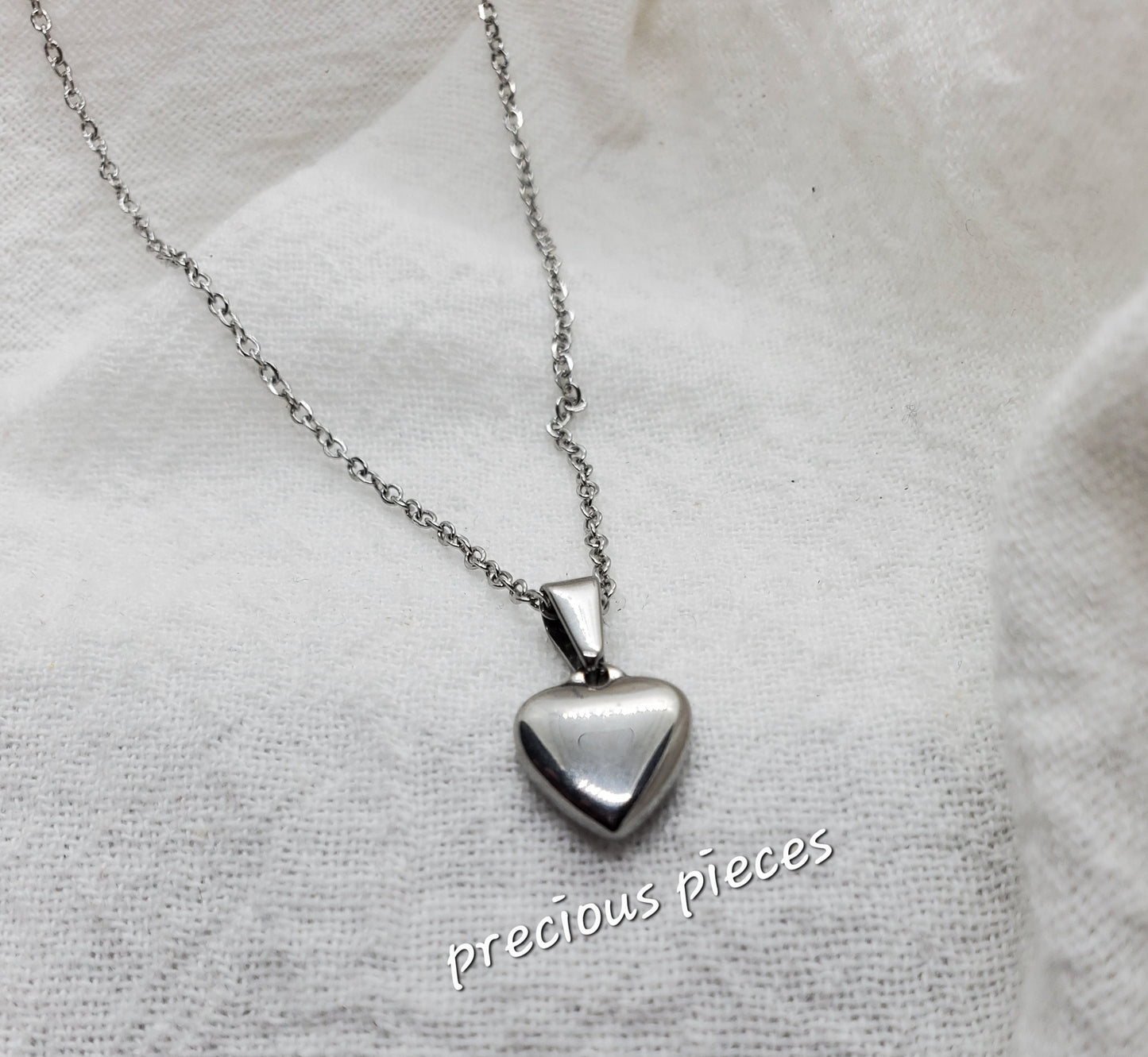 Puffy Heart Necklace