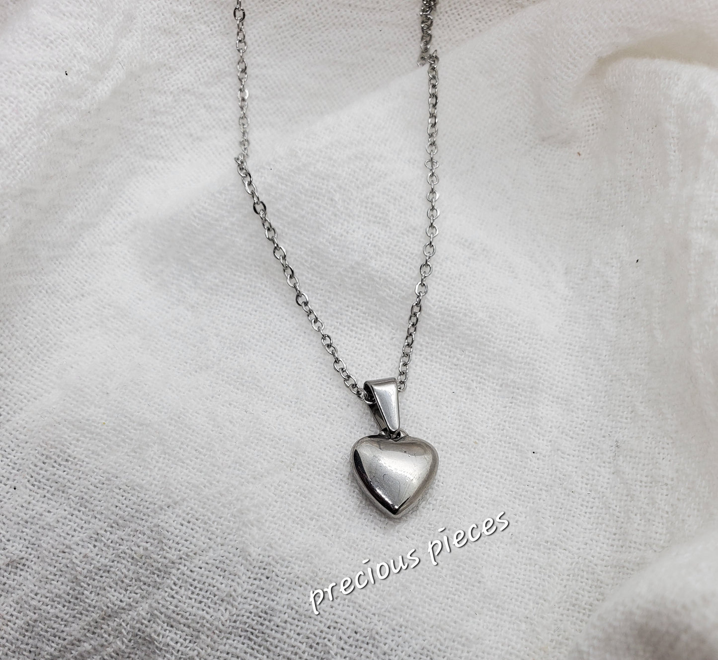 Puffy Heart Necklace