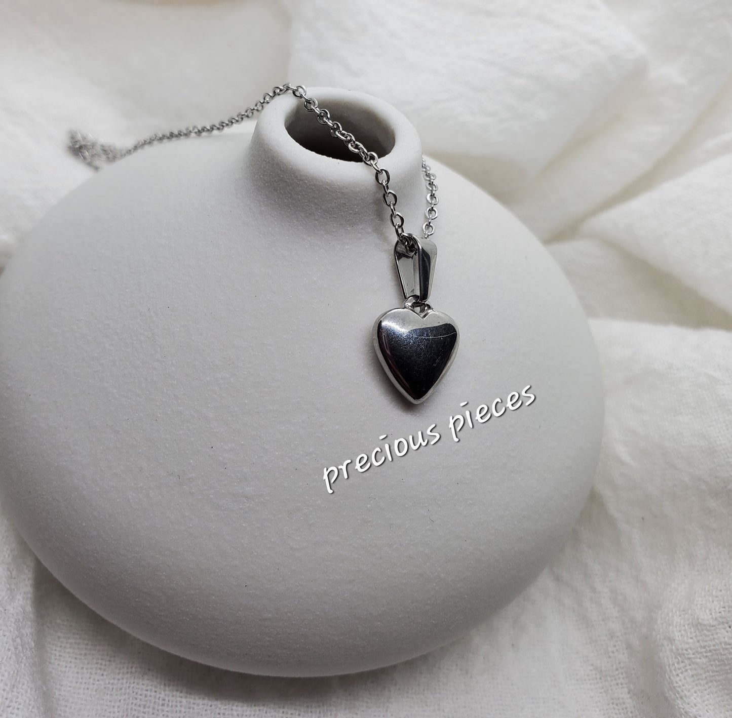 Puffy Heart Necklace