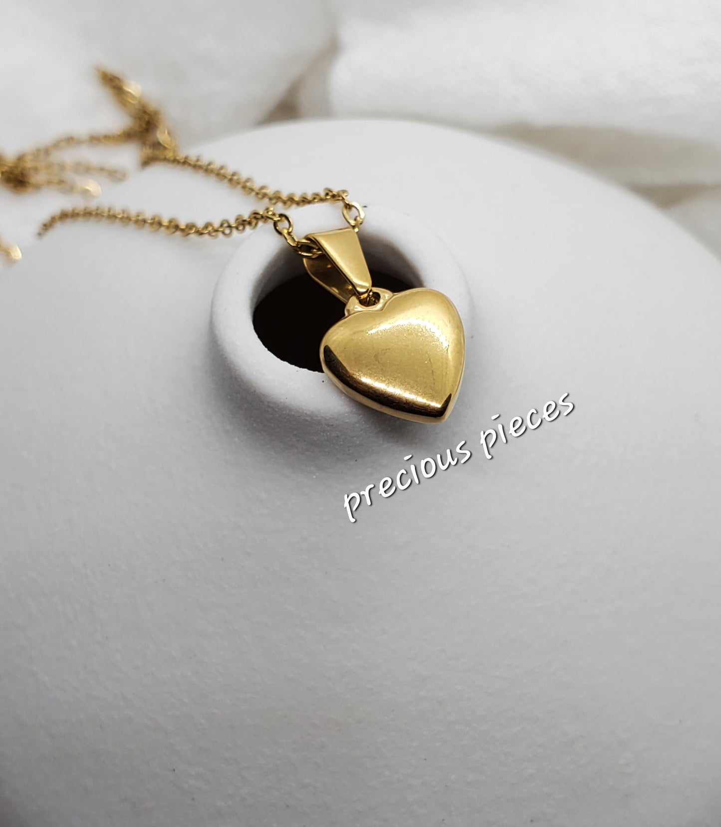 Puffy Heart Necklace