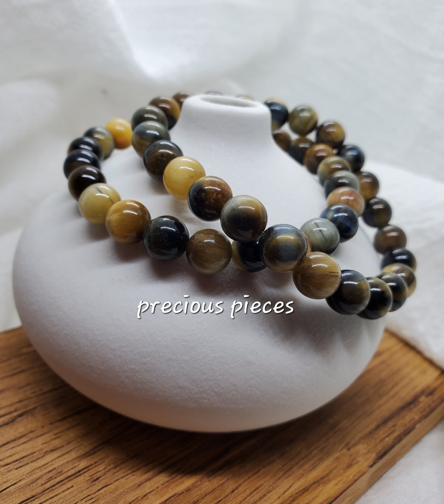 Men's Tiger Eye Beaded Bracelets