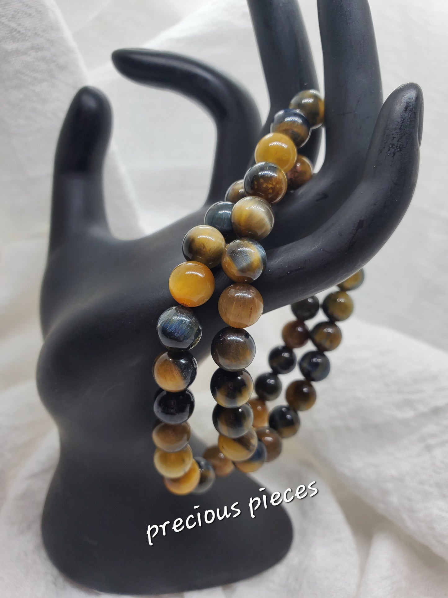 Men's Tiger Eye Beaded Bracelets