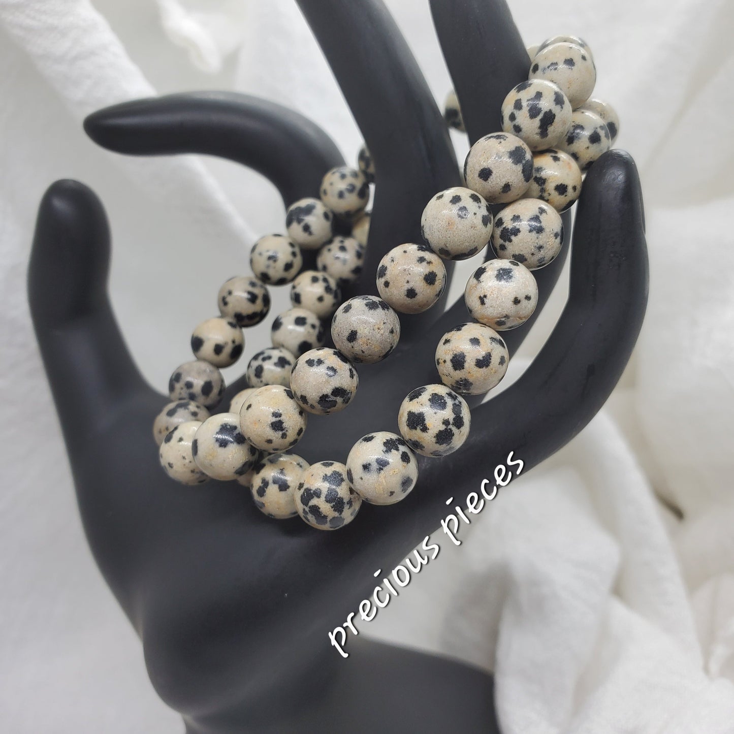 Dalmatian Beaded Bracelet