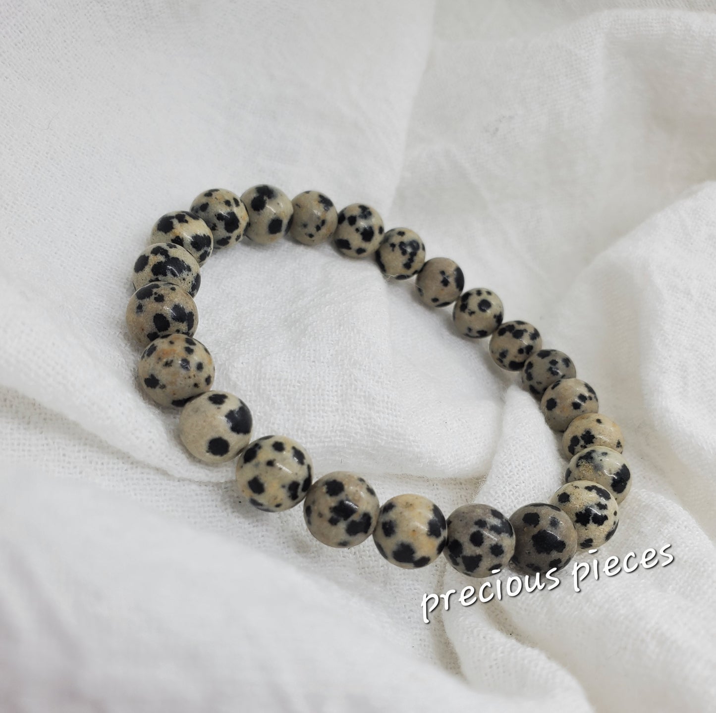 Dalmatian Beaded Bracelet