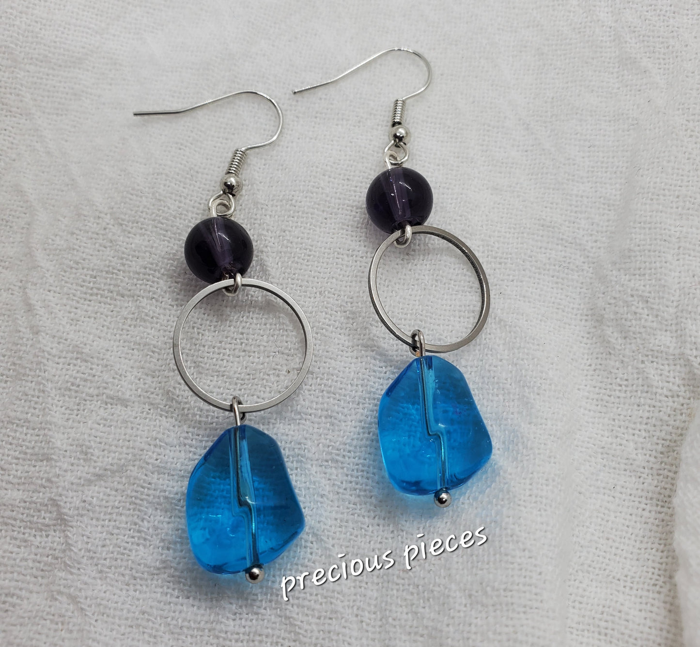 Turquoise Nugget Earrings