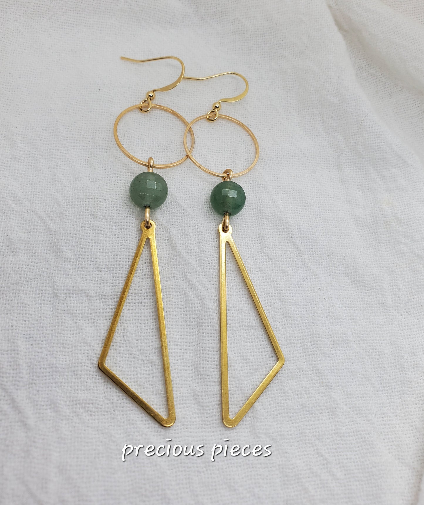 Triangle Geometric Earrings