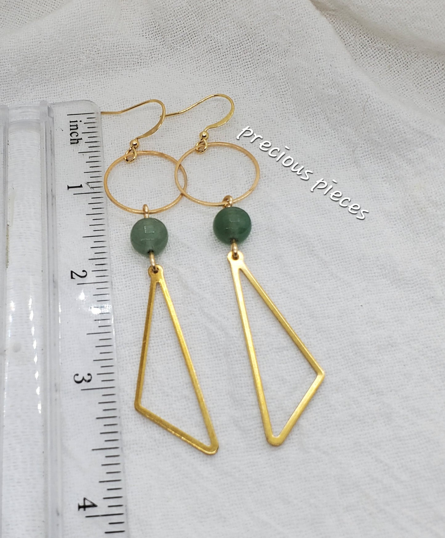 Triangle Geometric Earrings