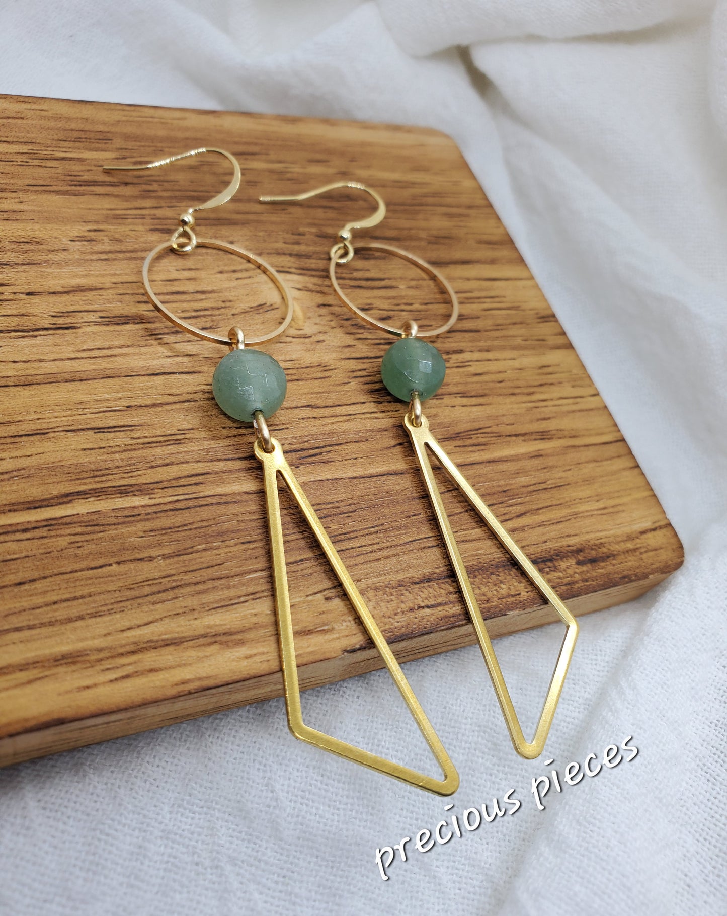 Triangle Geometric Earrings