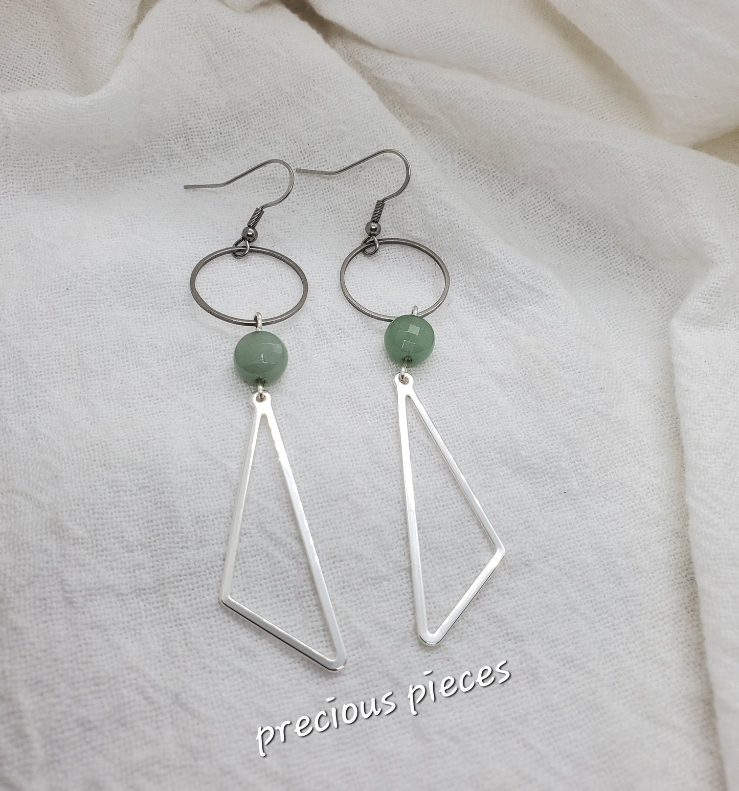 Triangle Geometric Earrings