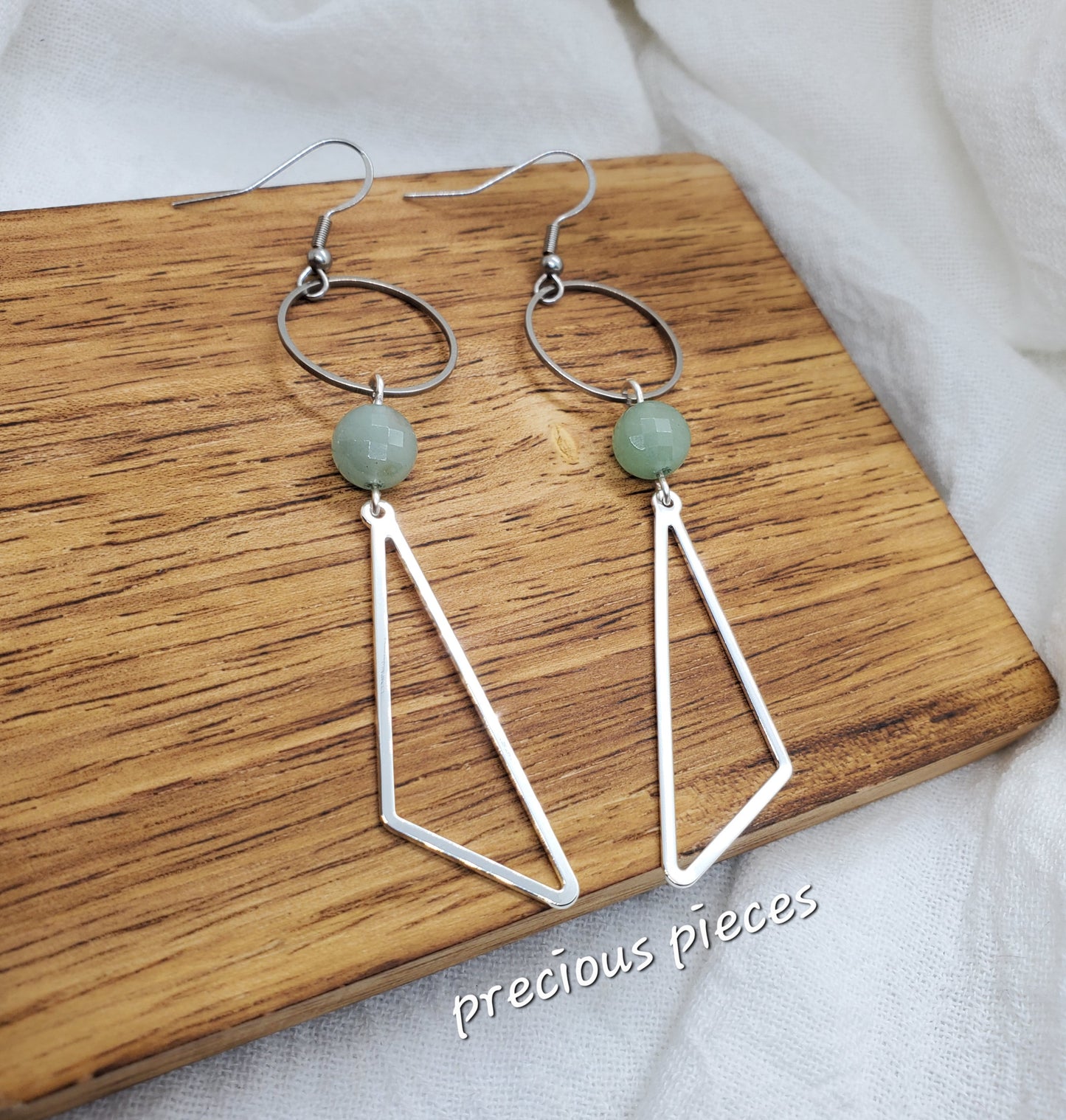 Triangle Geometric Earrings