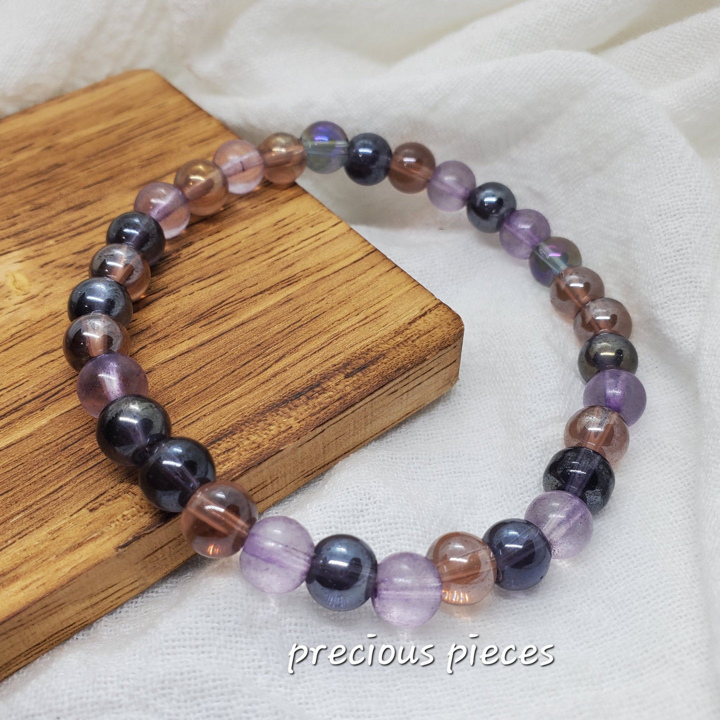 Men's Glass Beaded Bracelet