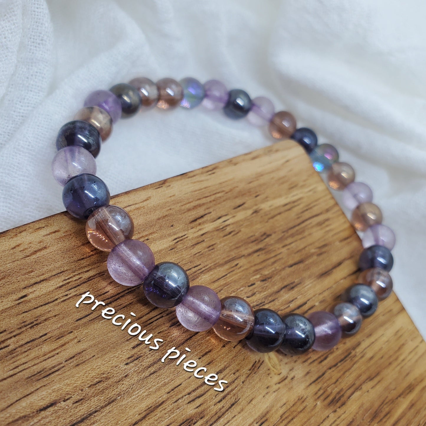 Men's Glass Beaded Bracelet