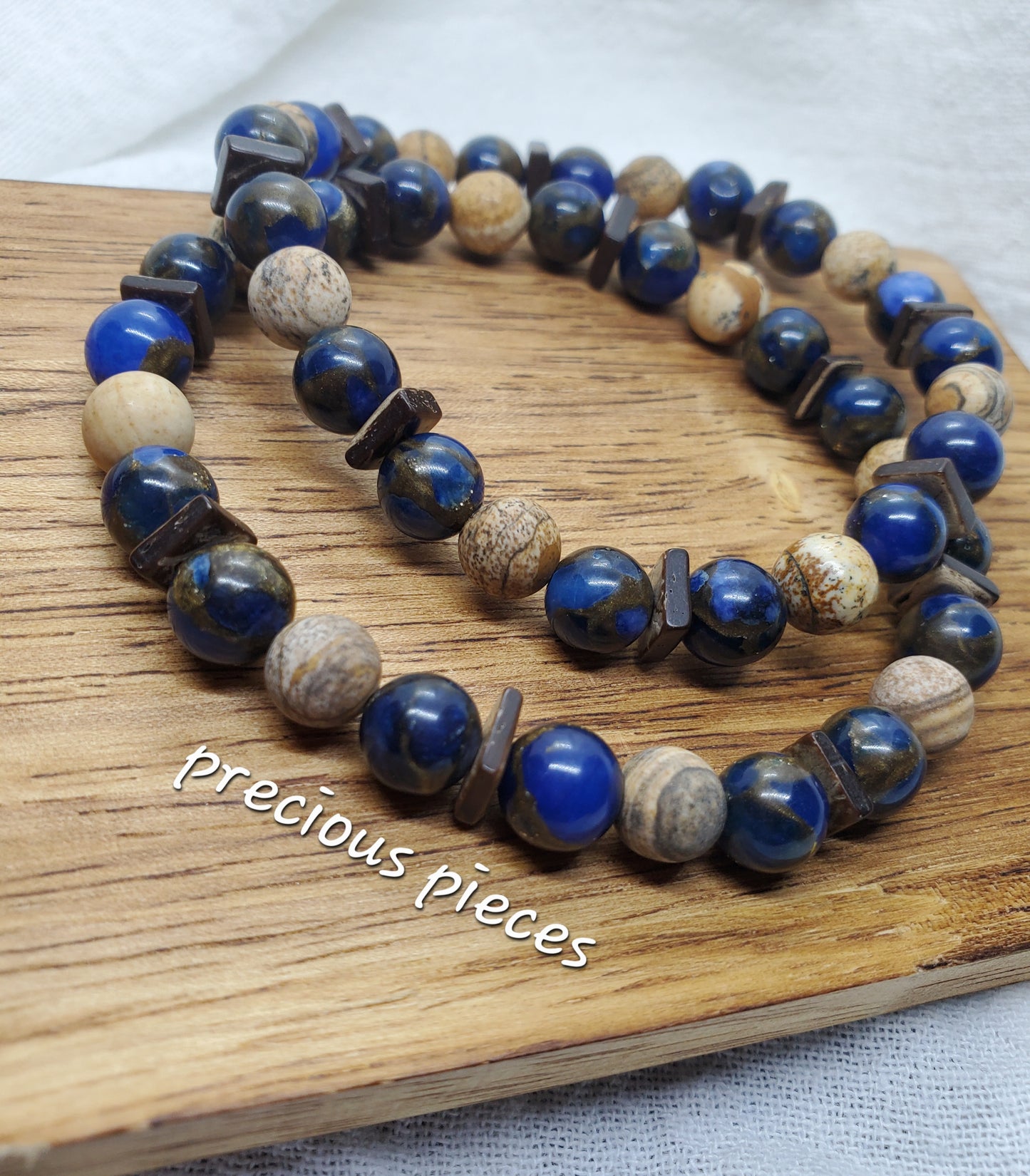 Men's Multi-Stone Beaded Bracelets