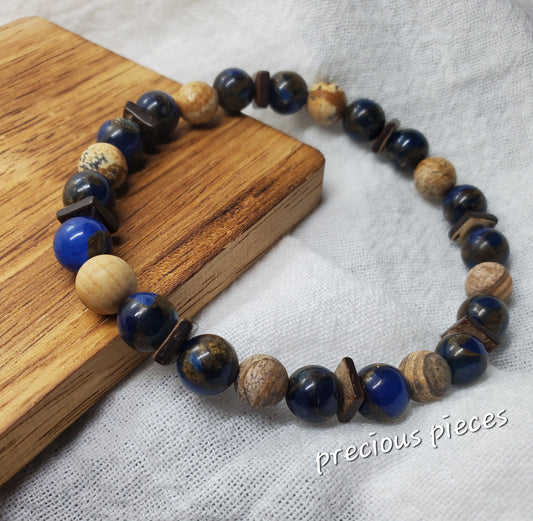 Men's Multi-Stone Beaded Bracelets