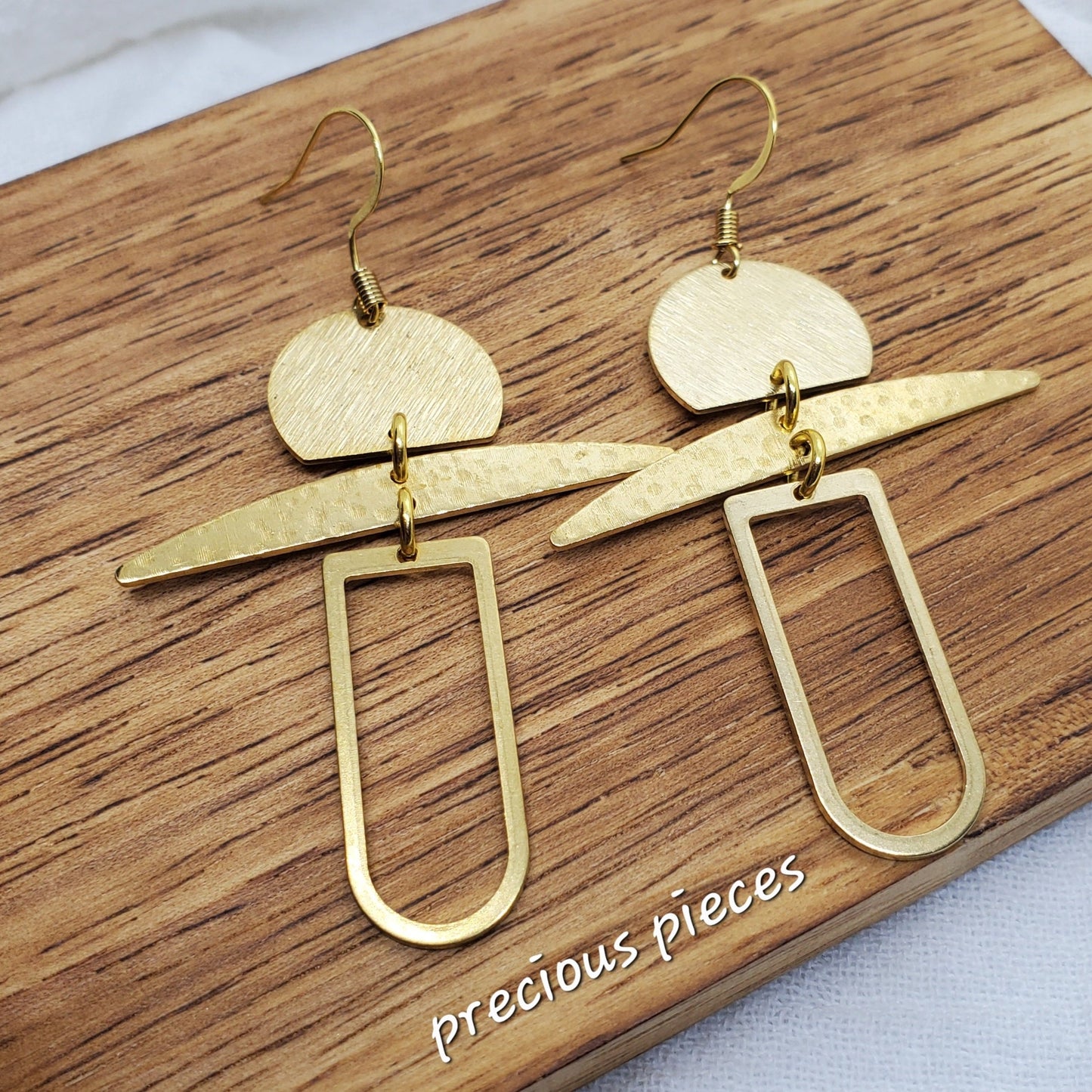 Brass Delight Earrings