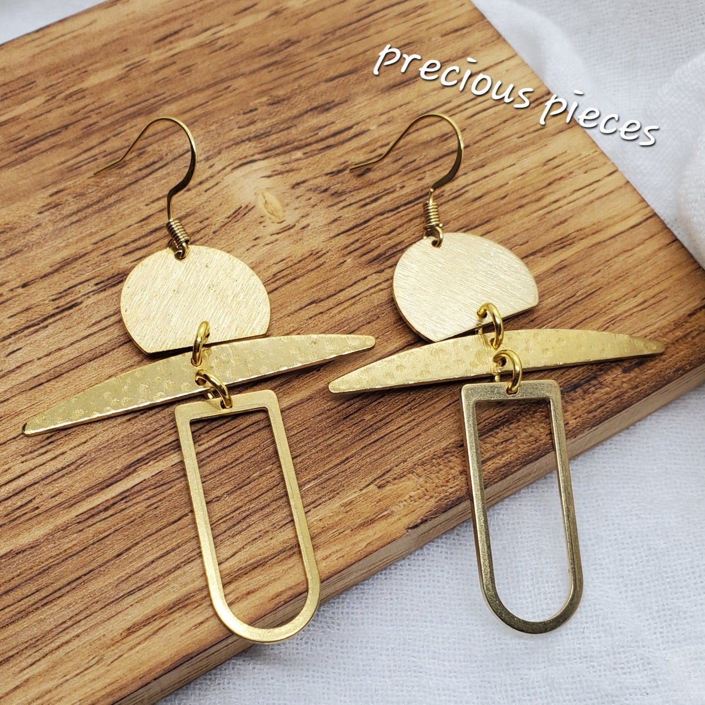 Brass Delight Earrings