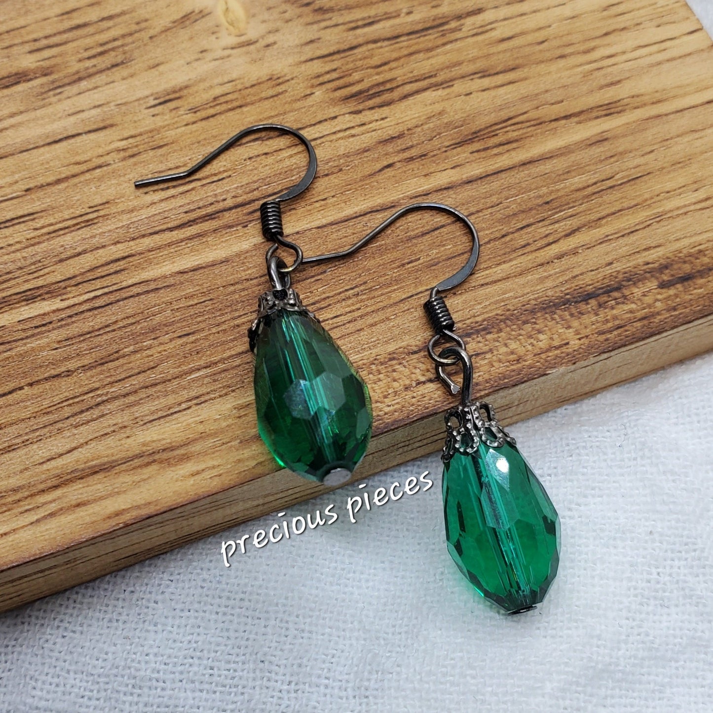 Glass Drop Earrings