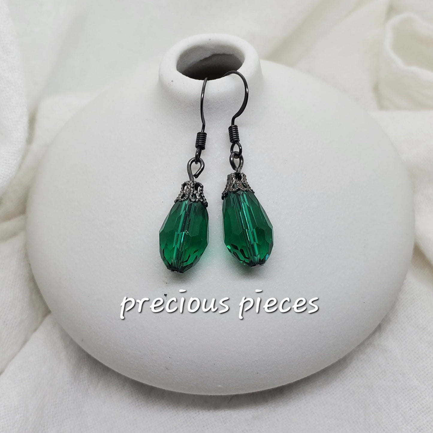 Glass Drop Earrings