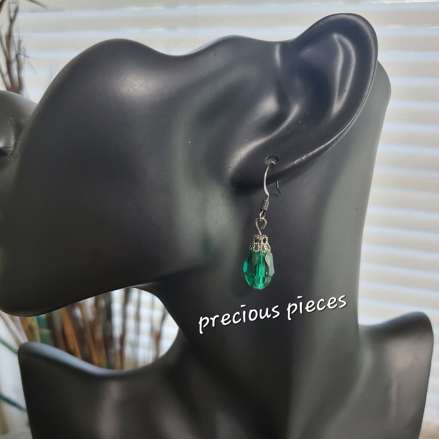 Glass Drop Earrings