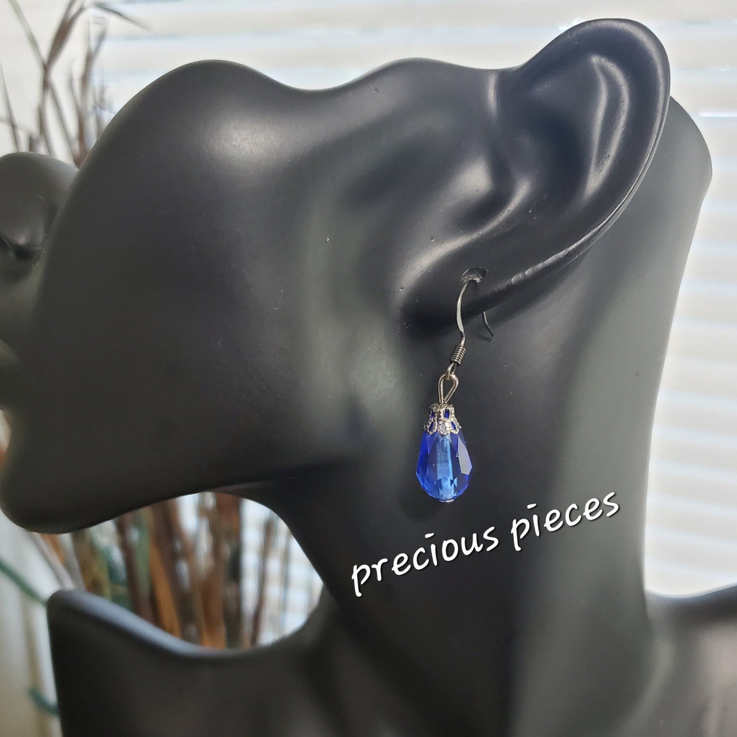 Glass Drop Earrings