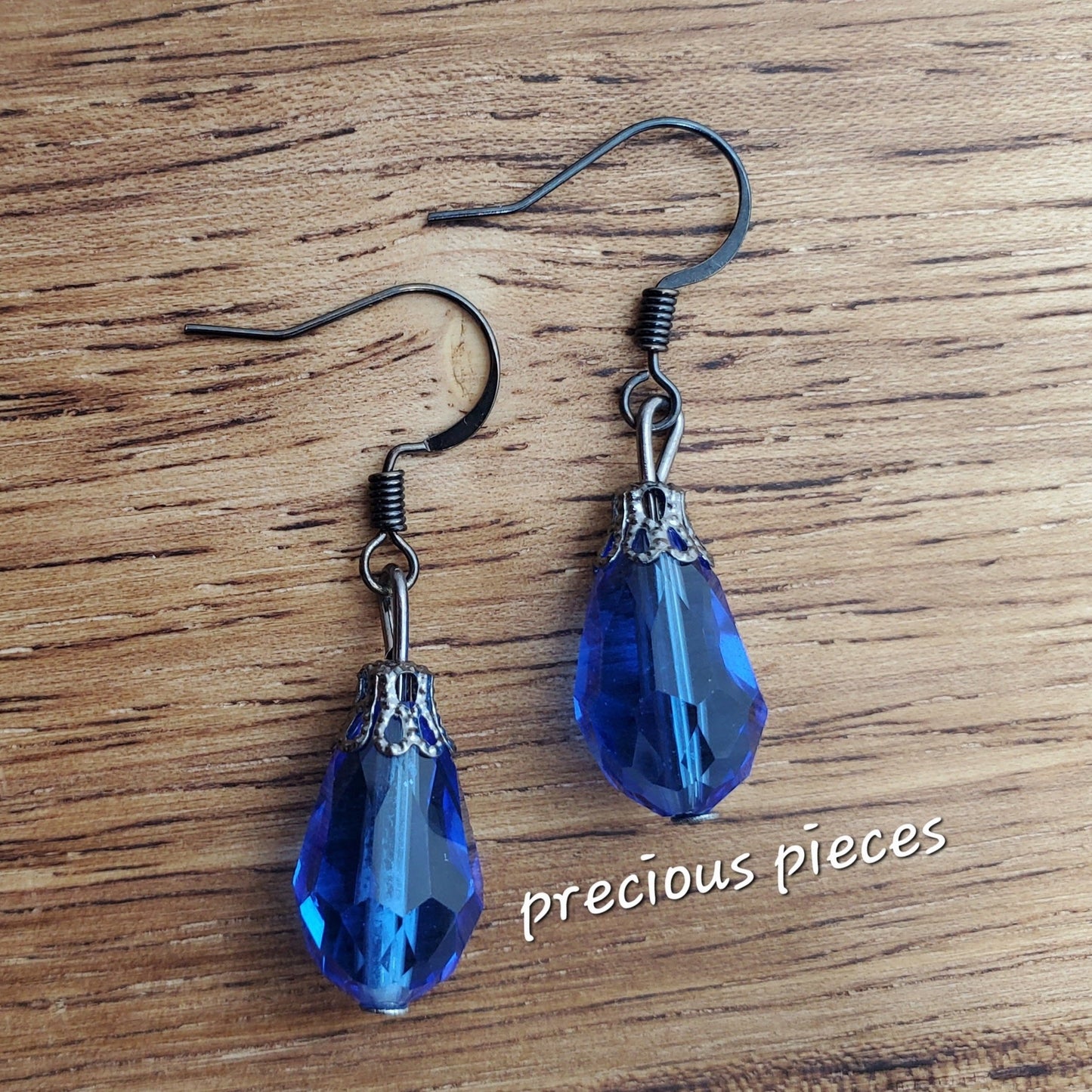 Glass Drop Earrings