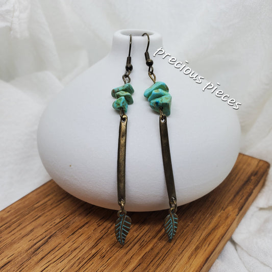 Turquoise Dangle Earrings