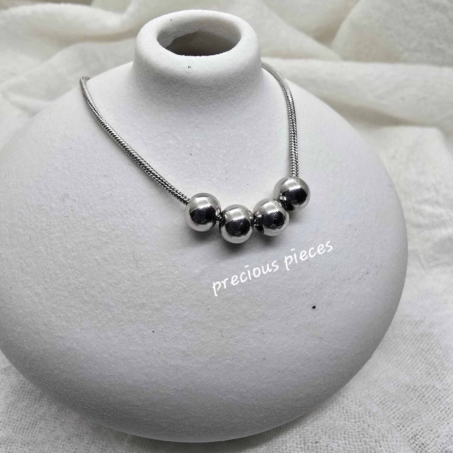 Adjustable Ball Charm Necklace (click for more options)