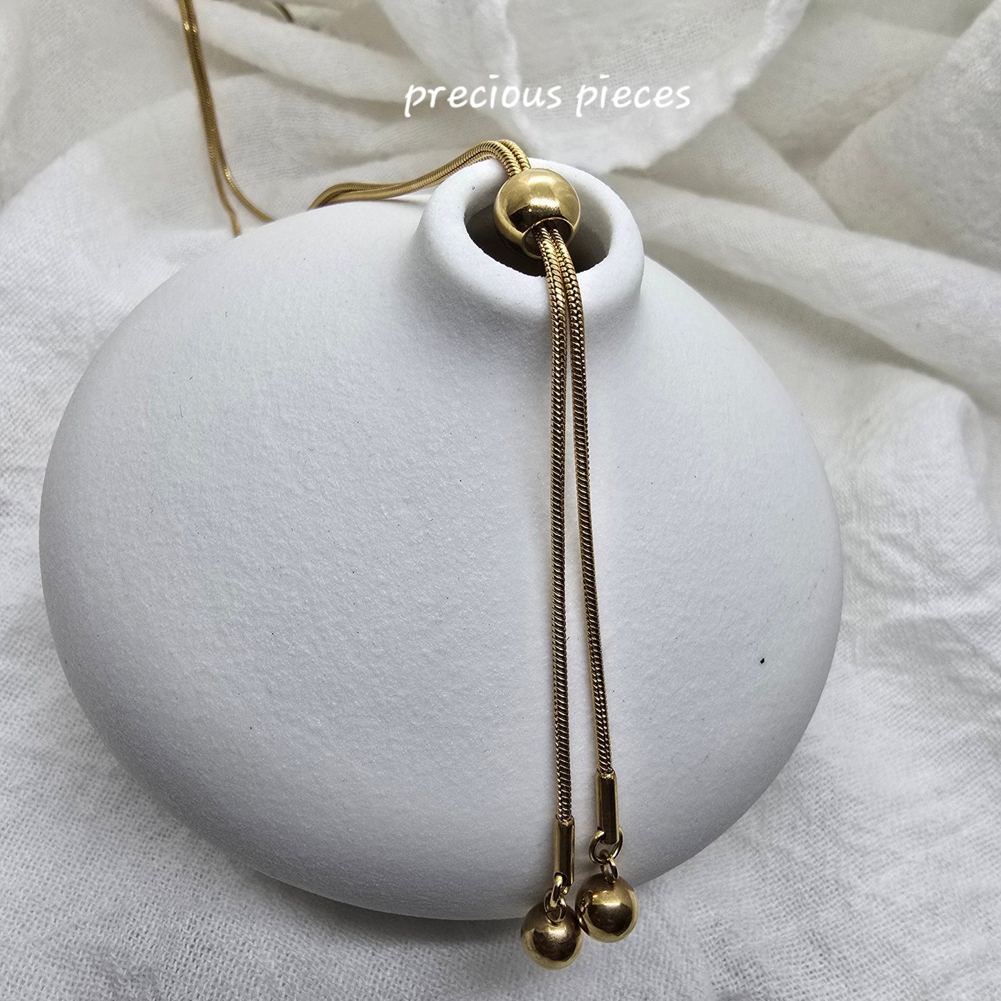 Adjustable Ball Charm Necklace (click for more options)