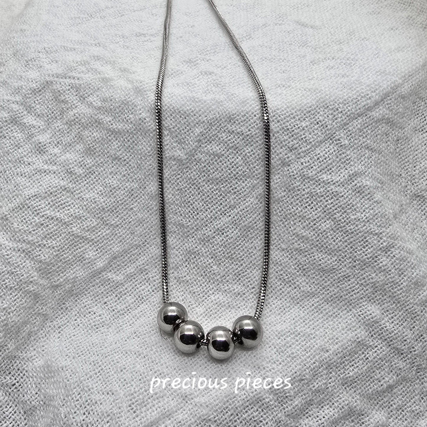Adjustable Ball Charm Necklace (click for more options)