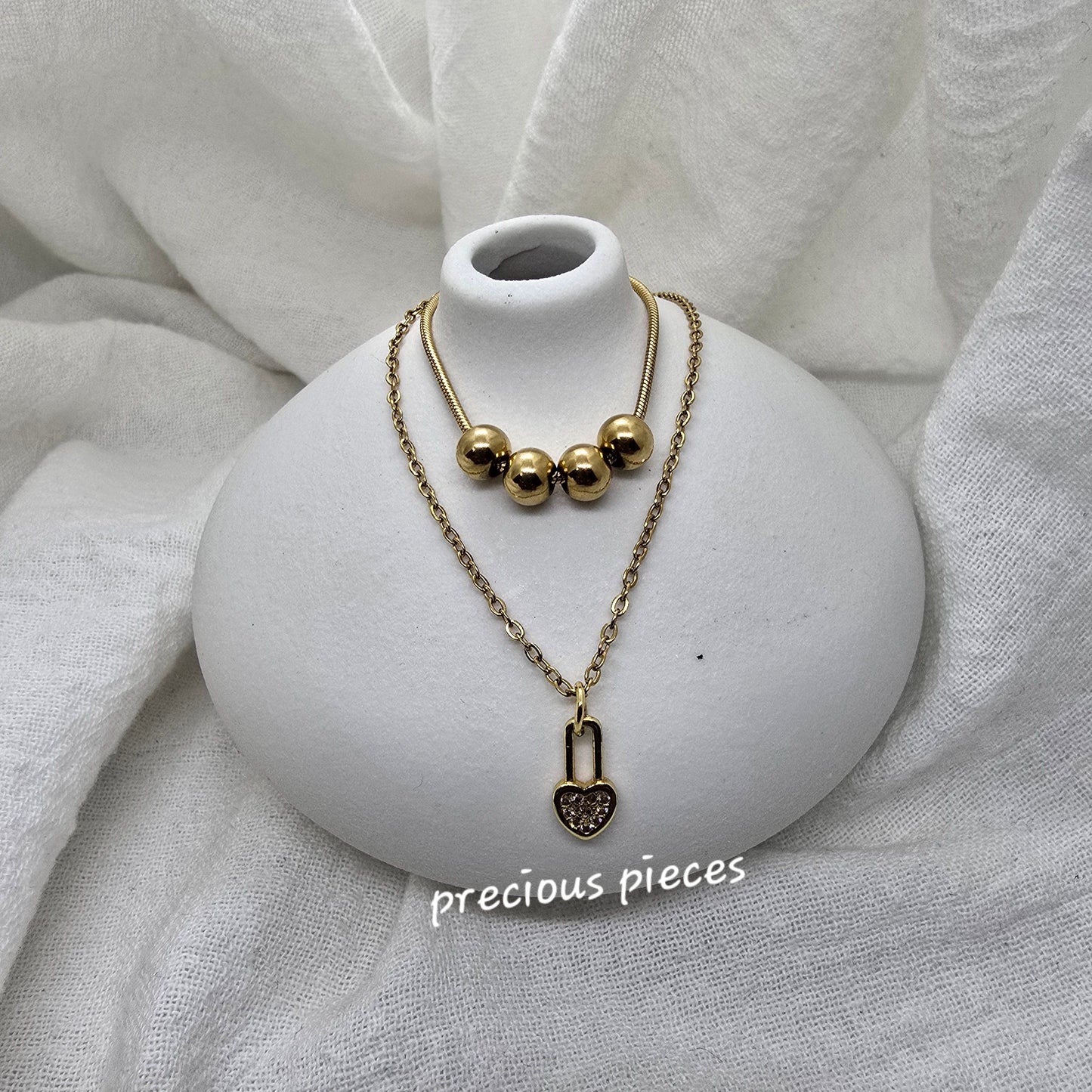 Adjustable Ball Charm Necklace (click for more options)