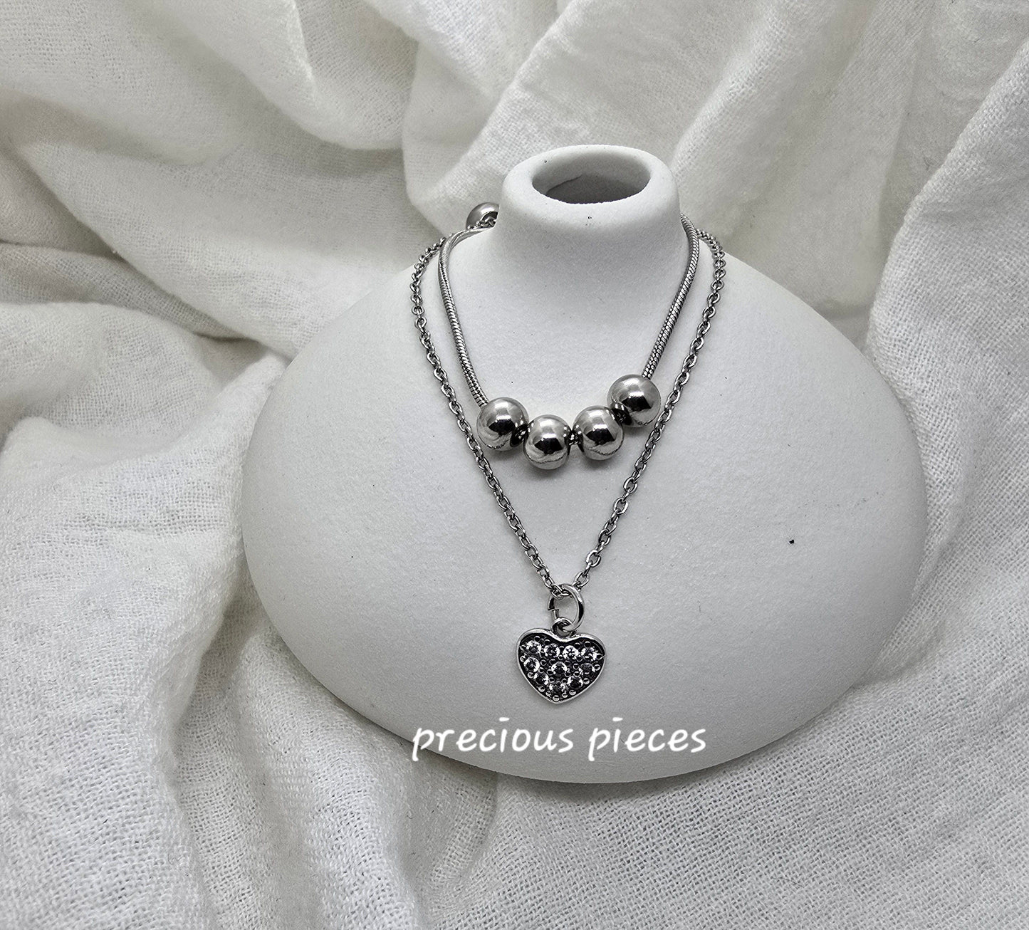 Adjustable Ball Charm Necklace (click for more options)