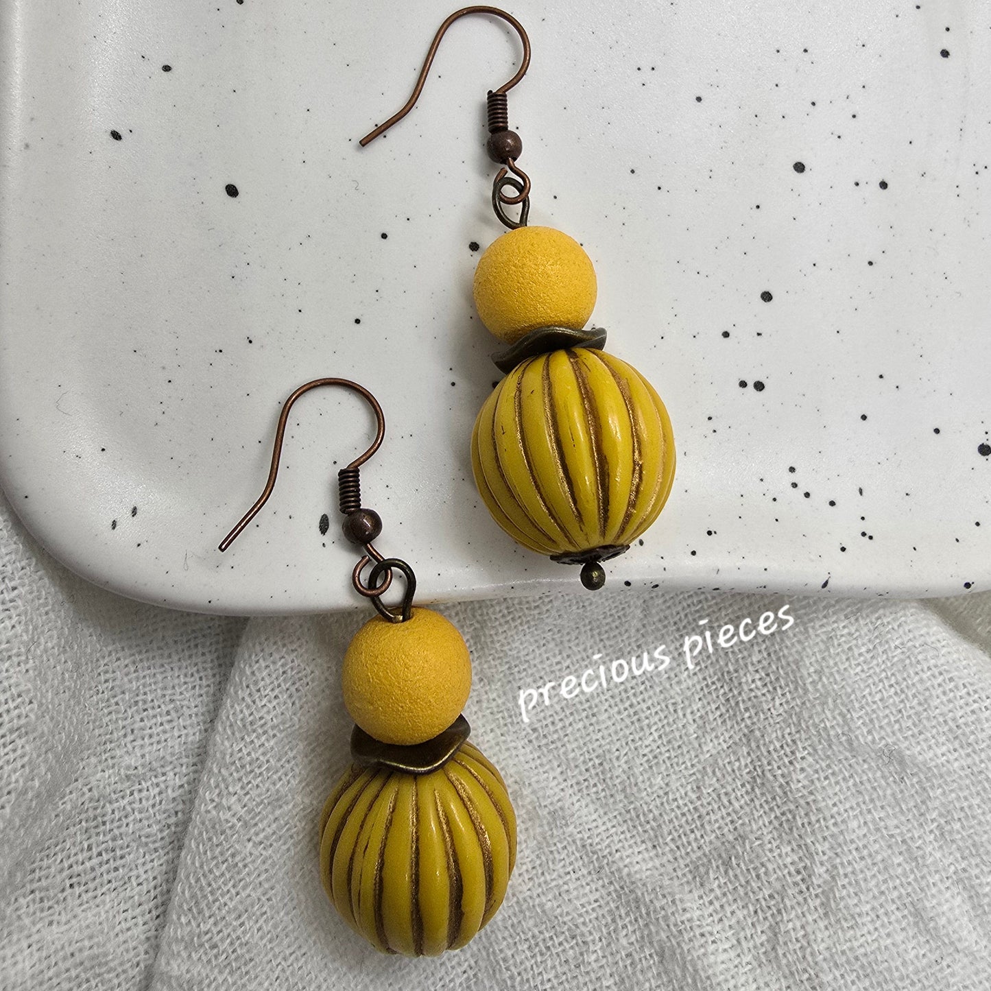Corrugated Earrings (click for more colors)
