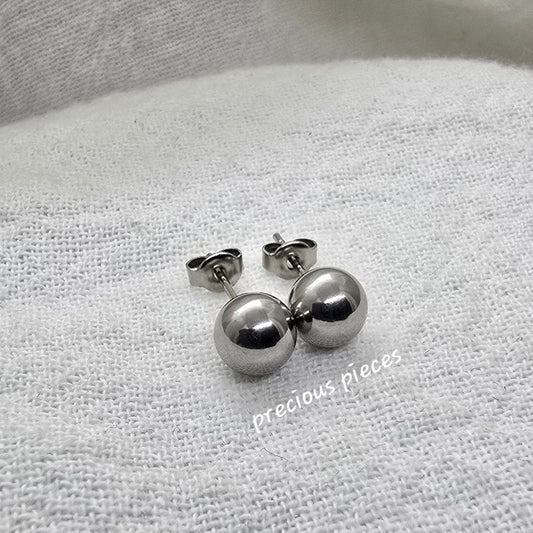 Ball Stud Earrings