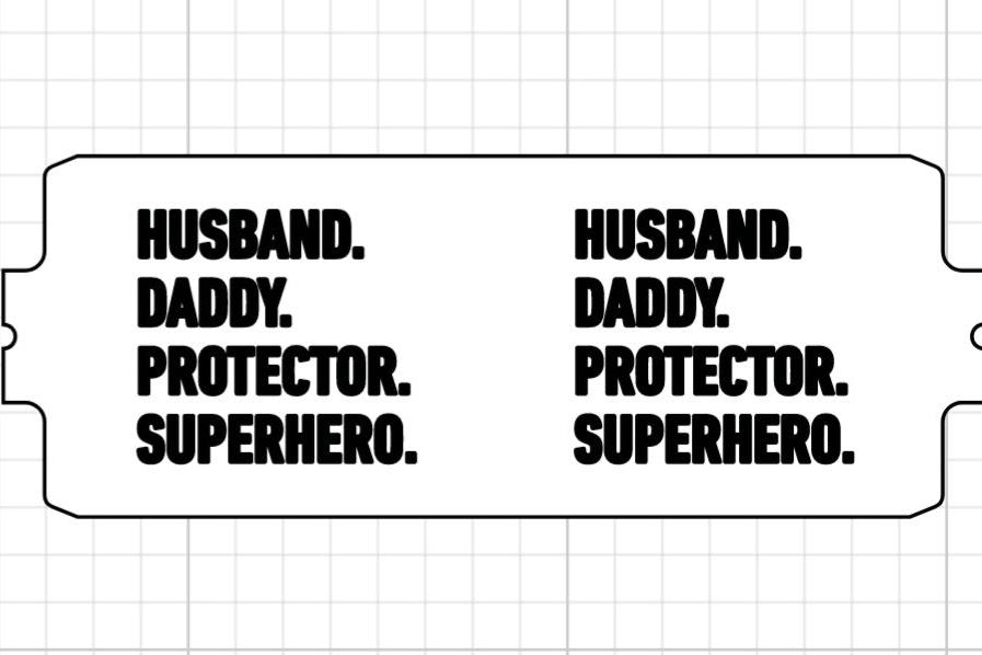 Husband. Daddy. Protector. Superhero Mug