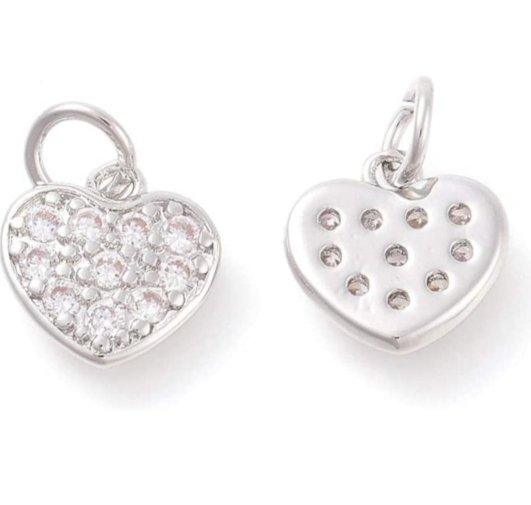 Platinum Heart Necklace